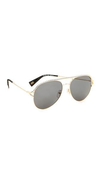Marc Jacobs Rope Aviator Sunglasses