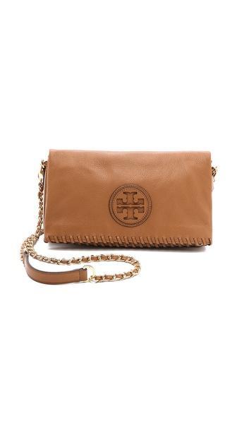 Tory Burch Marion Messenger Bag - Royal Tan