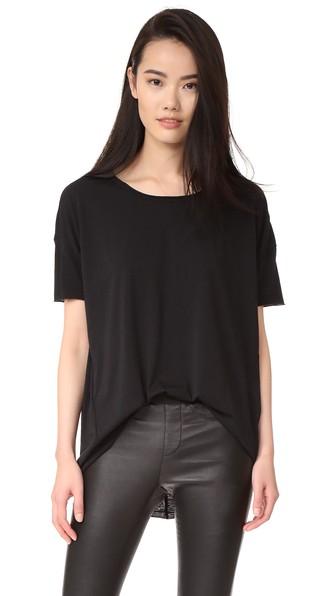 Blk Dnm T Shirt 69 Oversized Boyfriend Tee