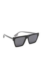 Mcq Alexander Mcqueen Oversized Flat Top Sunglasses