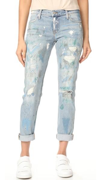 Baldwin Denim Kennedy Mid Rise Boyfriend Jeans