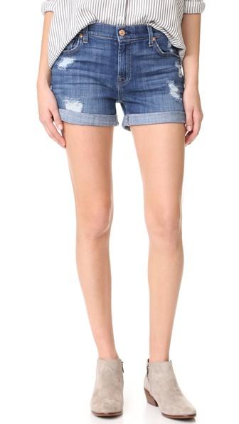 7 For All Mankind Roll Shorts