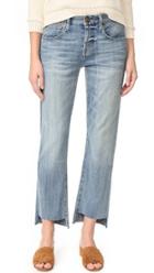 Current Elliott The Crossover Jeans With Step Hem