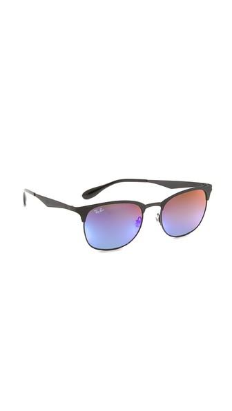 Ray Ban Matte Clubmaster Sunglasses