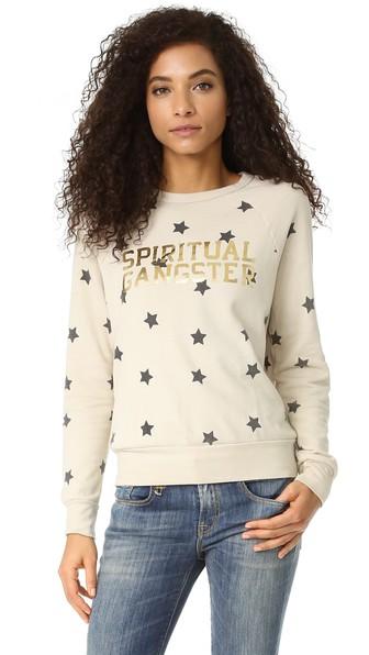 Spiritual Gangster Sg Varsity Stars Sweatshirt