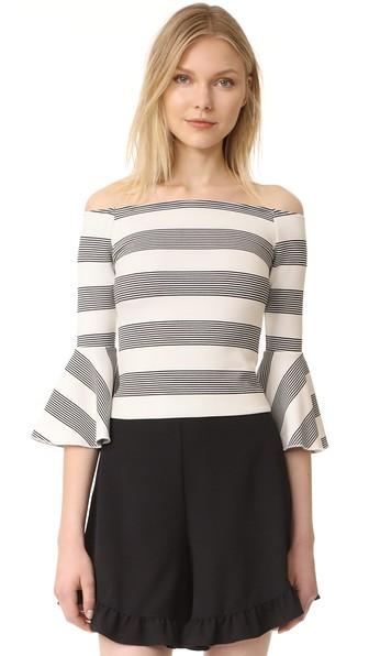 Line Dot Ella Off The Shoulder Top