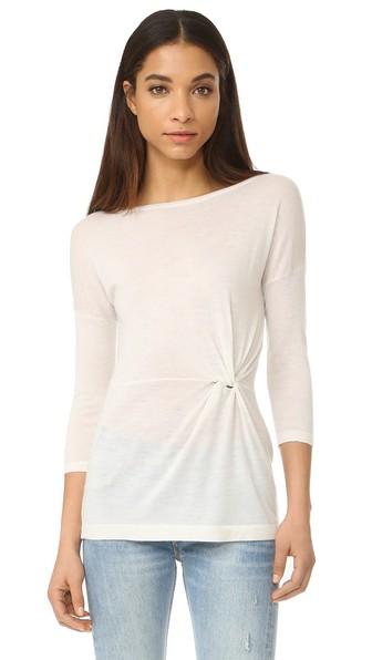 Autumn Cashmere Twist Cashmere Pullover