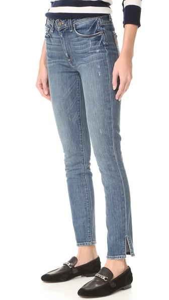 Paige Hoxton Ankle Peg Side Slit Jeans