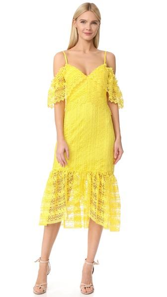 Three Floor Starry Eyed Lace Dress
