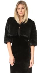 Adrienne Landau Little Fur Jacket