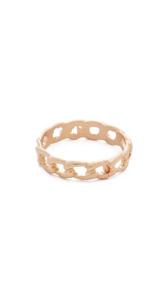 Shashi Chain Midi Pinky Ring