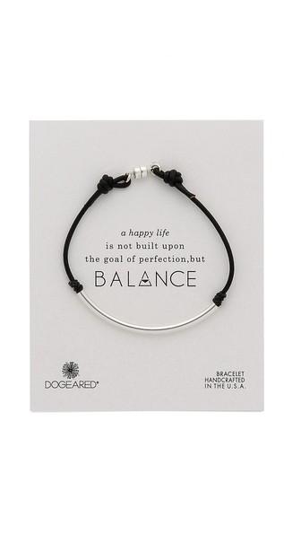 Dogeared Balance Tube Bracelet
