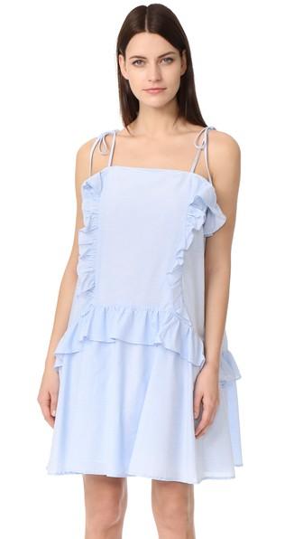 Moon River Ruffle Dress