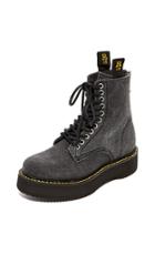 R13 Canvas Stack Boots