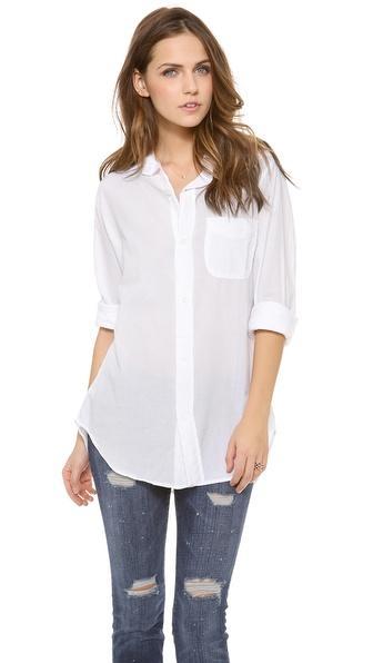 Current/elliott The Prep School Shirt - Sugar