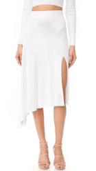 Cushnie Et Ochs Asymmetrical Drape Midi Skirt