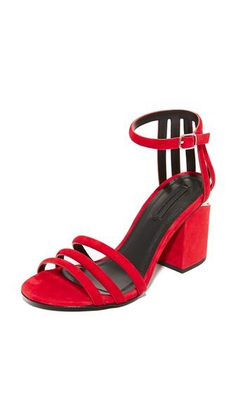 Alexander Wang Cage Abby Mid Heel Sandals