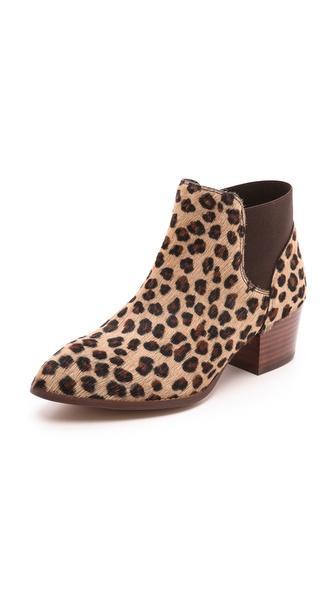 Kg Kurt Geiger Sport Leopard Booties - Tan Combo