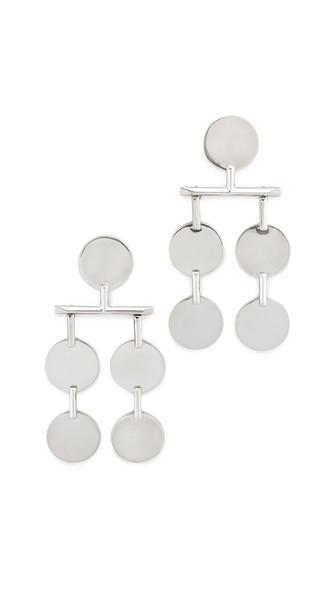 Eddie Borgo Token Chandelier Earrings