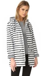 Petit Bateau Fiona Button Hoodie Raincoat