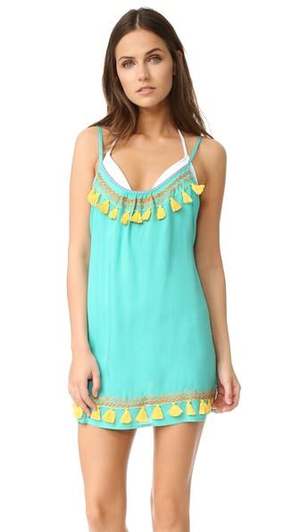 Bindya Boho Tassels Cover Up Dress