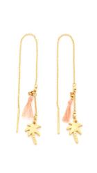 Chan Luu Thread Thru Palm Tree Earrings