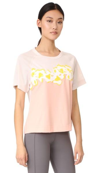 Adidas By Stella Mccartney Yoga Flower Tee