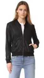Ella Moss Faux Leather Bomber