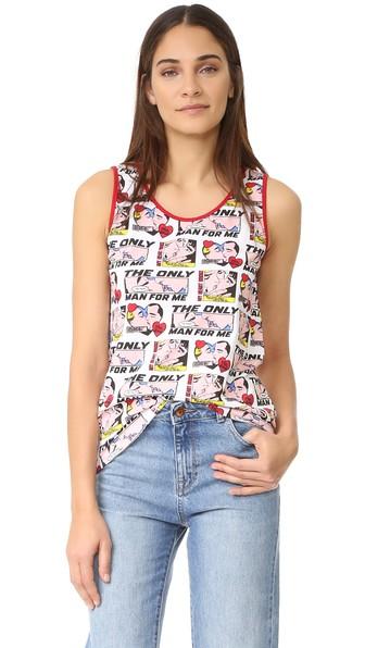 Sjyp Kissing Me Marvel Tank