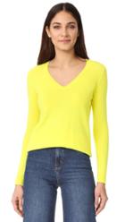 Tse Cashmere Claudia Schiffer X Tse V Neck Cashmere Pullover