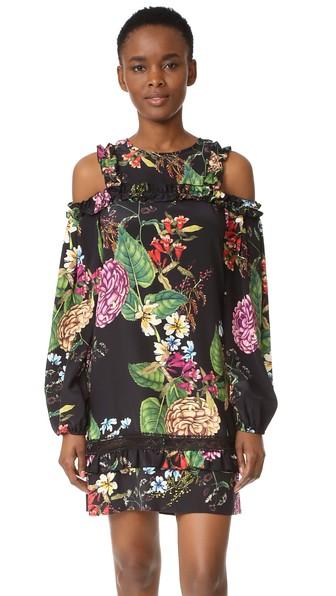 Nicholas Dahlia Print Mini Dress