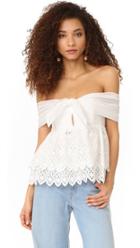 Sea Strapless Belle Top