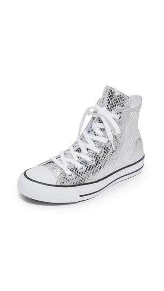 Converse Chuck Taylor All Star Metallic High Top Sneakers