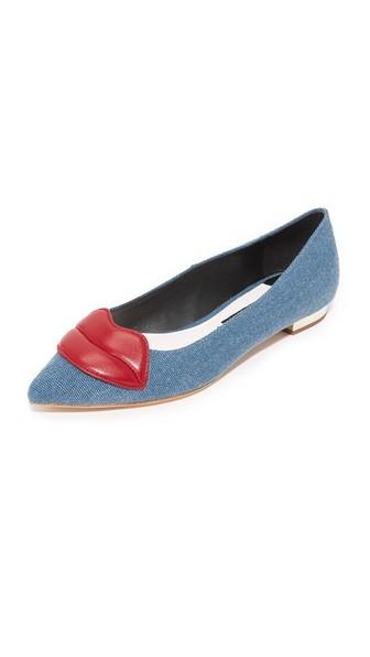 Alice Olivia Kaylee Lips Flats