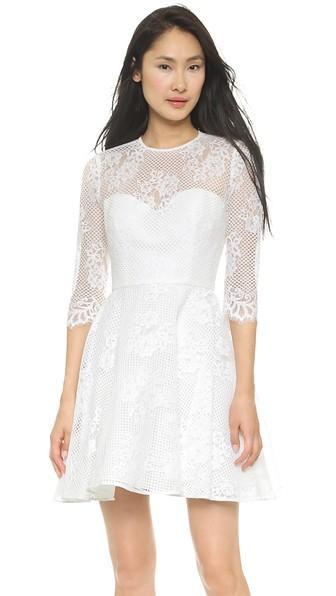 Monique Lhuillier Mignon A Line Dress