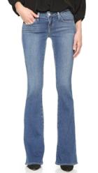 L Agence Elysee Low Rise Flare Jeans