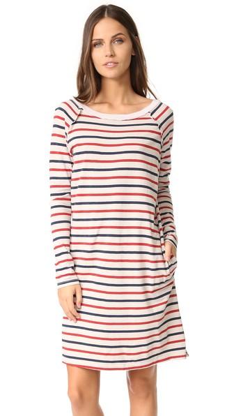 Stateside Long Sleeve Stripe Dress
