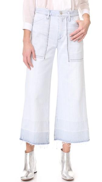 Citizens Of Humanity Melanie Wide Leg Crop Jeans