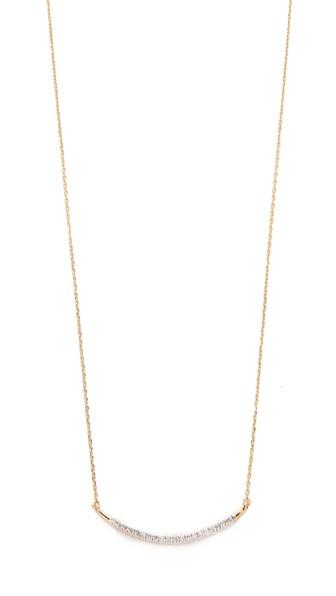 Adina Reyter Large Pave Curve Necklace