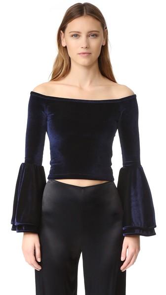 Torn By Ronny Kobo Mimi Crop Top