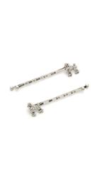 Marc Jacobs Strass Poodle Bobby Pin Set