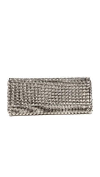Whiting Davis Pyramid Mesh Clutch
