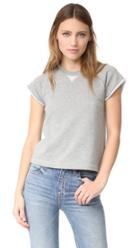 T By Alexander Wang Cap Sleeve Raglan Sweatshirt