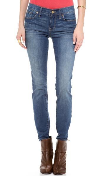 Madewell Skinny Skinny Zip Jeans - Sky Wash