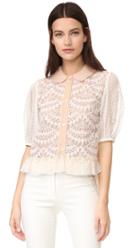 Amelia Toro Floral Lace Blouse