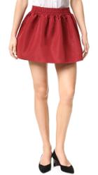 Red Valentino Pleated Miniskirt