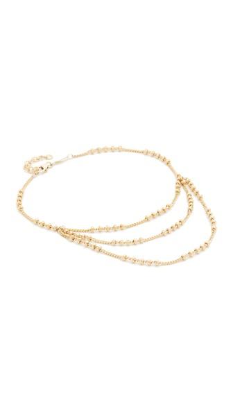 Jacquie Aiche Trio Beaded Anklet