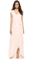 Joanna August Dorian Ruffle Sleeve Wrap Dress