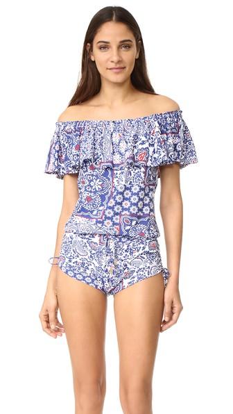 Luli Fama Naughty Girl Drifter Romper
