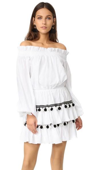 Caroline Constas Lou Pom Pom Dress